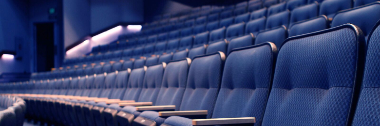 Interior of Waltmar Theatre